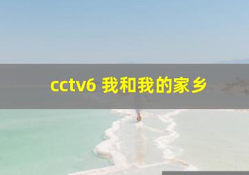 cctv6 我和我的家乡